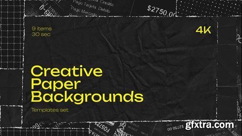 Videohive Creative Paper Backgrounds 55572751 Videohive Creative Paper Backgrounds 55572751