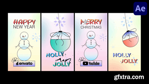 Videohive Christmas Toy And Snowman Vertical Logo for After Effects 55577219 Videohive Christmas Toy And Snowman Vertical Logo for After Effects 55577219