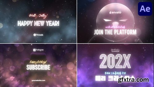 Videohive Xmas And New Year Typography for After Effects 55519880 Videohive Xmas And New Year Typography for After Effects 55519880