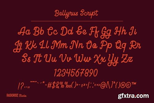 Bellyrus - Script and Handwritten Font Duo QHKB7ZP