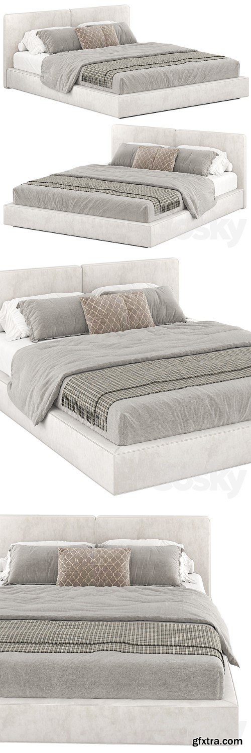 Richard Bed by B&amp;B Italia