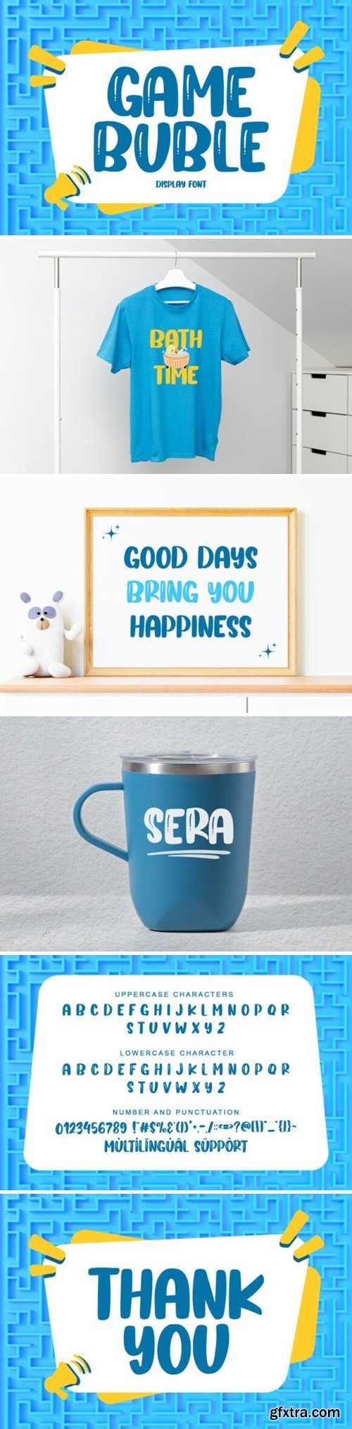 Game Buble Font Game Buble Font