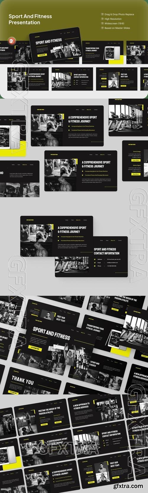 Sport and Fitness Presentation Powerpoint HYLYWCP