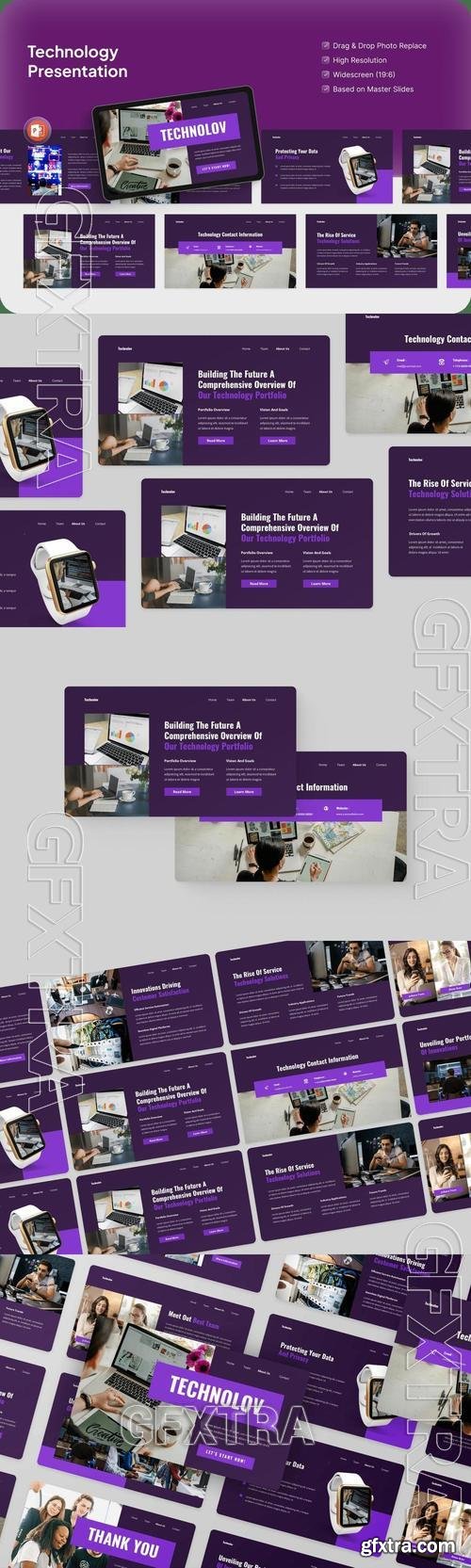 Technology Powerpoint Presentation 4KBP7P5