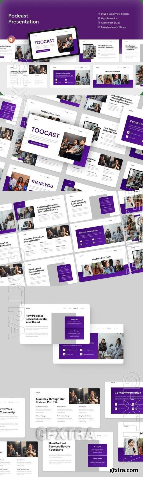 Podcast Presentation Powerpoint 2WUB6DY