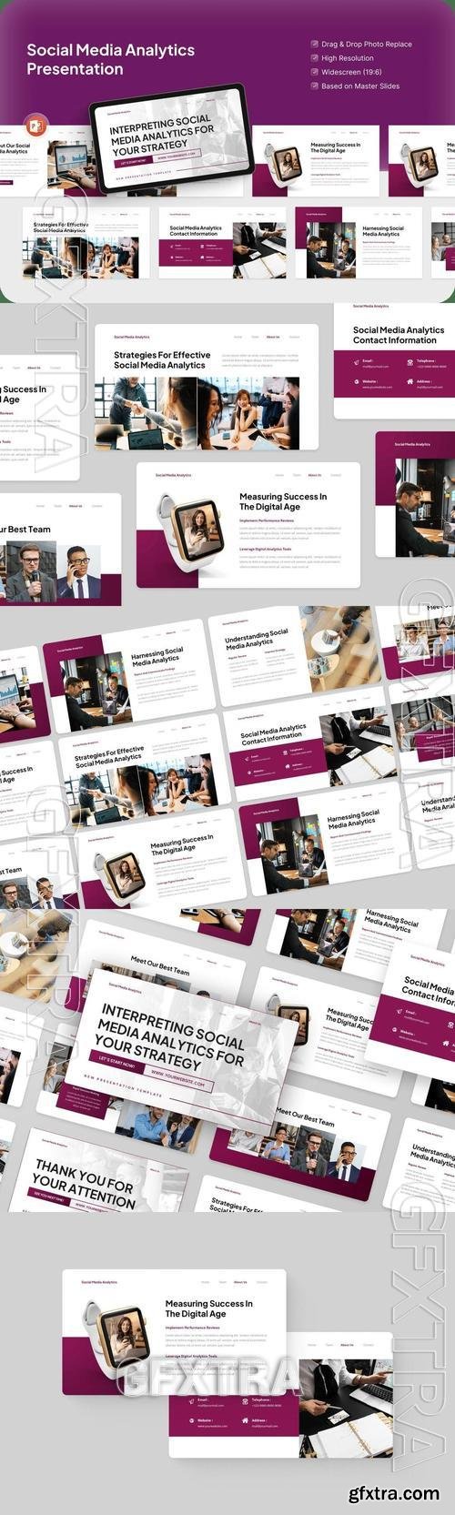 Social Media Analytics Presentation Powerpoint NQLWDHH