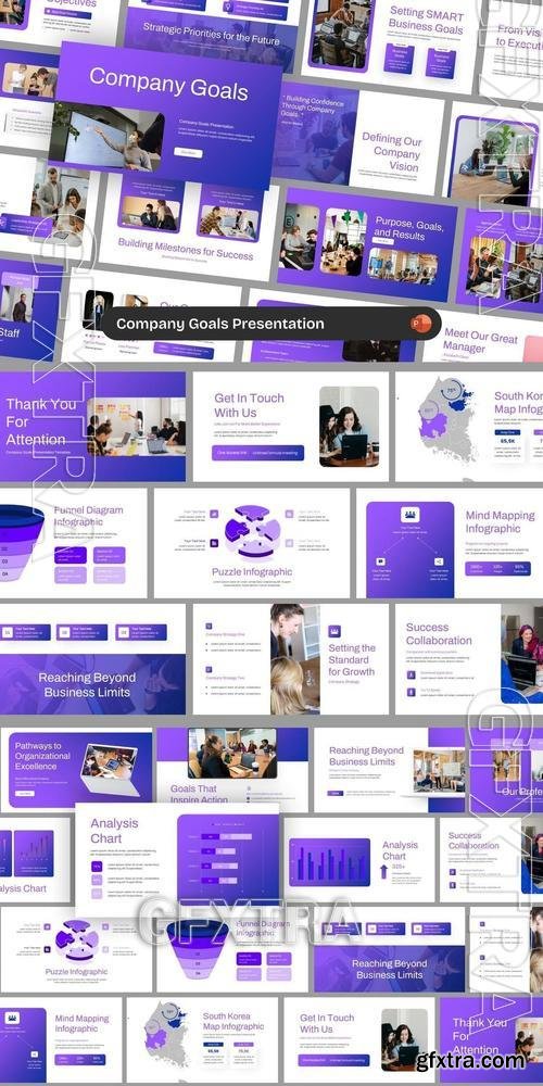 Modern Purple Company Goals 8TF7Y32