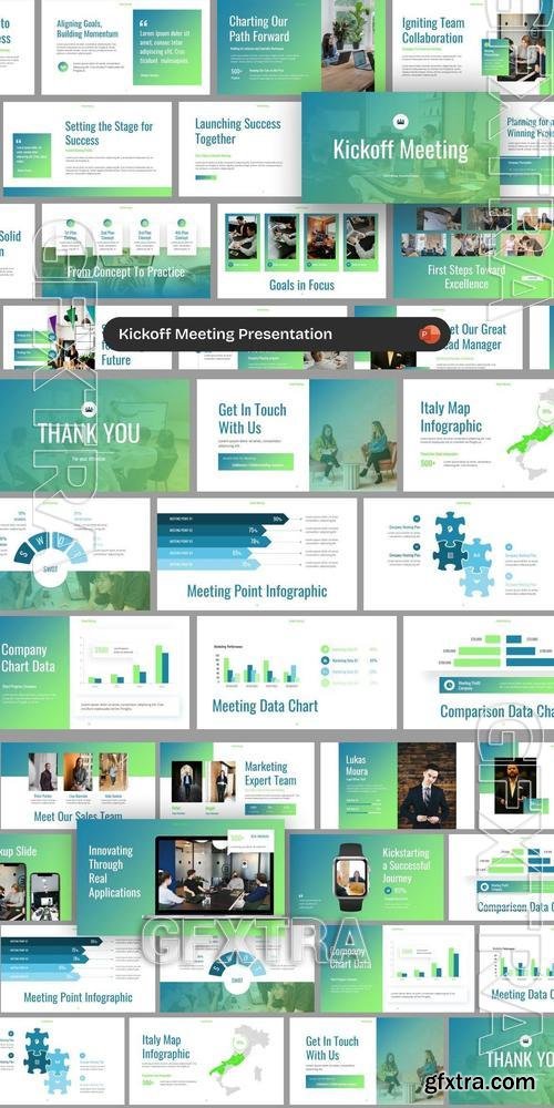 Clean Animated Kickoff Meeting VGT533C Clean Animated Kickoff Meeting VGT533C