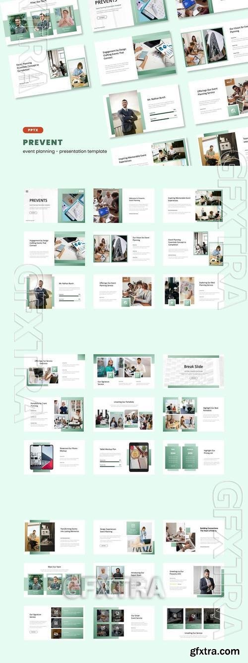 Prevent - Event Planning Powerpoint Template 3UDAWLT