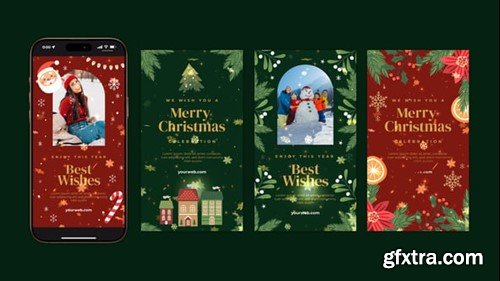 Videohive Merry Christmas Instagram Story 55618542 Videohive Merry Christmas Instagram Story 55618542