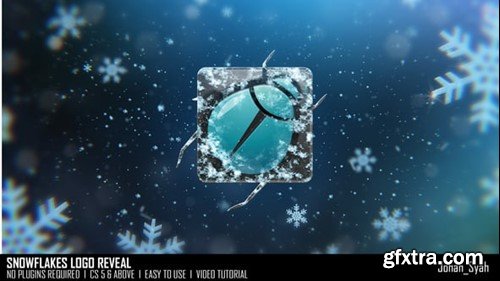 Videohive Snowflakes Logo Reveal 55625182 Videohive Snowflakes Logo Reveal 55625182