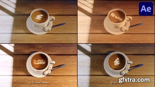 Videohive Coffee Logo Reveal for After Effects 55654321 Videohive Coffee Logo Reveal for After Effects 55654321