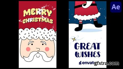 Videohive Santa Wishes Typography Stories for After Effects 55633228 Videohive Santa Wishes Typography Stories for After Effects 55633228