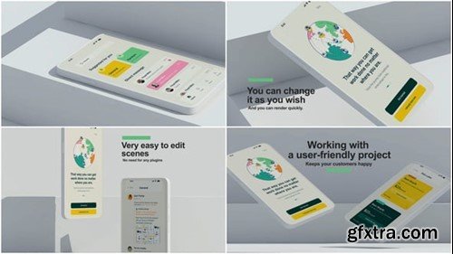 Videohive Cartoon App Promo 55621789 Videohive Cartoon App Promo 55621789