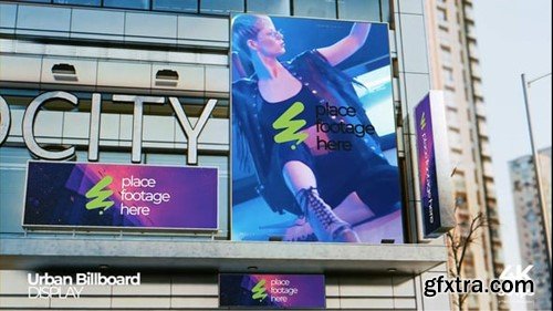 Videohive Urban Billboard Mockup 55657380 Videohive Urban Billboard Mockup 55657380