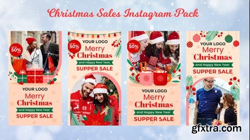 Videohive Merry Christmas Sales Instagram Story Pack 3 55645808 Videohive Merry Christmas Sales Instagram Story Pack 3 55645808