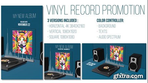 Videohive Vinyl Record Promotion 55638162 Videohive Vinyl Record Promotion 55638162