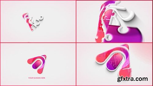 Videohive Puzzle Logo Reveal 55652588 Videohive Puzzle Logo Reveal 55652588