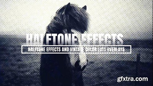 Videohive Halftone Effects And Vintage Color luts Overlays 55664708 Videohive Halftone Effects And Vintage Color luts Overlays 55664708
