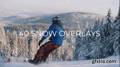 Videohive 40 Snow Overlays 55662352 Videohive 40 Snow Overlays 55662352
