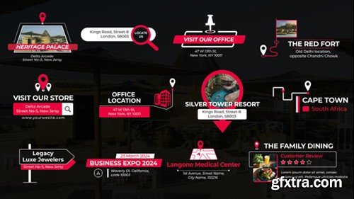 Videohive Address & Location Titles 55617357 Videohive Address & Location Titles 55617357