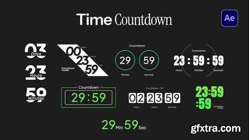Videohive Time Countdown 54993231 Videohive Time Countdown 54993231