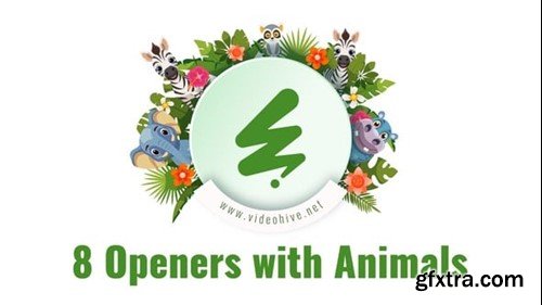 Videohive 8 Opener with Cartoon Animals 55673930 Videohive 8 Opener with Cartoon Animals 55673930