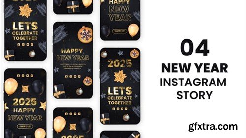 Videohive New Year Stories 55675136 Videohive New Year Stories 55675136