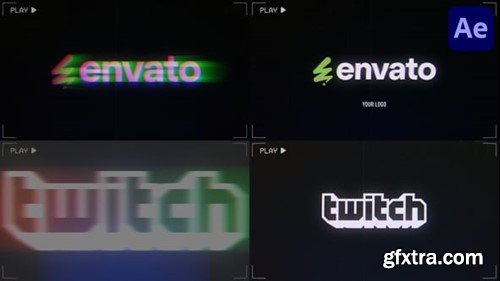 Videohive VHS Logo Reveal for After Effects 55695017 Videohive VHS Logo Reveal for After Effects 55695017