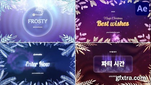 Videohive Christmas Frames Typography for After Effects 55675001 Videohive Christmas Frames Typography for After Effects 55675001