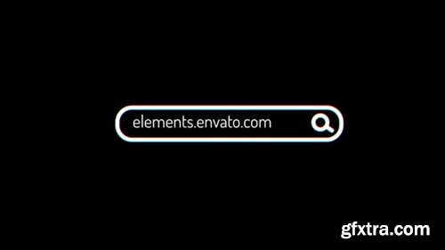 Videohive Search Bar Glitch Logo 55703172 Videohive Search Bar Glitch Logo 55703172