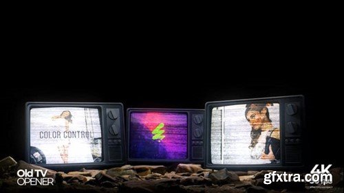 Videohive Old TV Opener Logo 55695727 Videohive Old TV Opener Logo 55695727