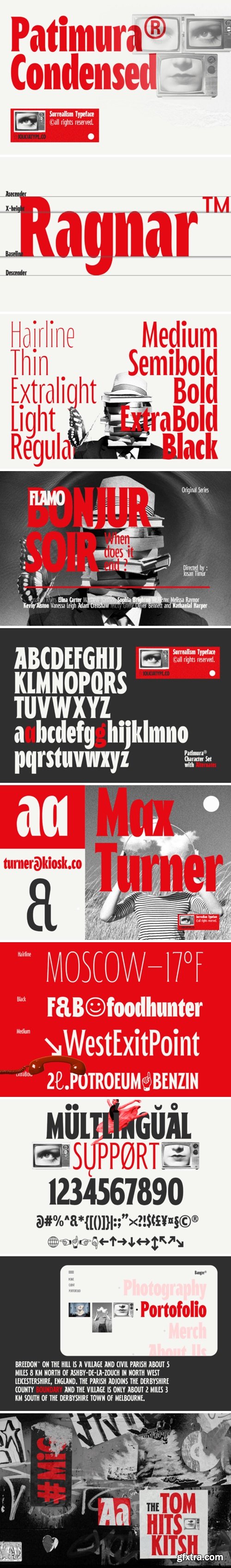 Patimura Condensed Font Patimura Condensed Font