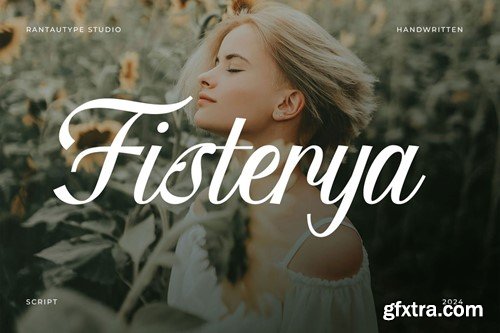 Fisterya Elegant Handwritten Font 3U4FX4L