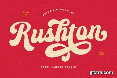 Rushton Font YP4BVTJ