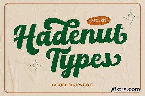 Hadenut Font NNU9Z8V