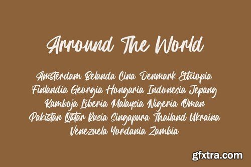 Renthiga Brush Handwritten Font 4HLHHH9