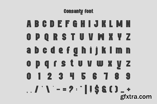 Consanty - Condensed Sans Font QRXREZP