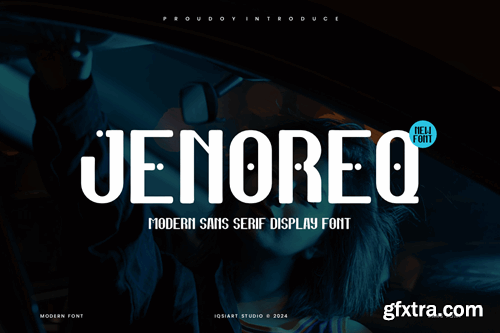 Jenoreq - Modern Sans Font FVCGB4H