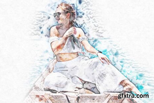 Modern Art Photoshop Action Modern Art Photoshop Action