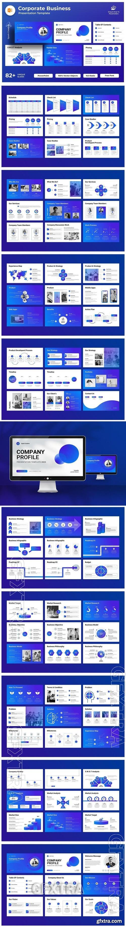 Corporate Business Presentation Template BE4QP9F Corporate Business Presentation Template BE4QP9F