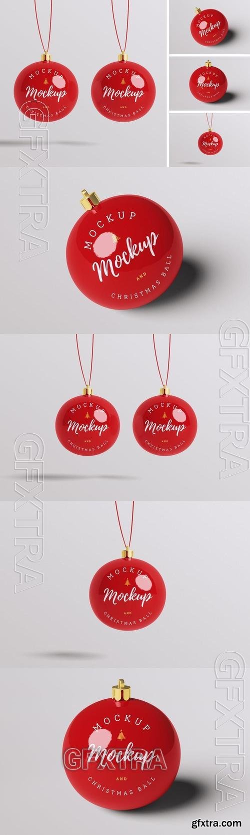 Christmas Ball Mockup 56BPEJ8 Christmas Ball Mockup 56BPEJ8