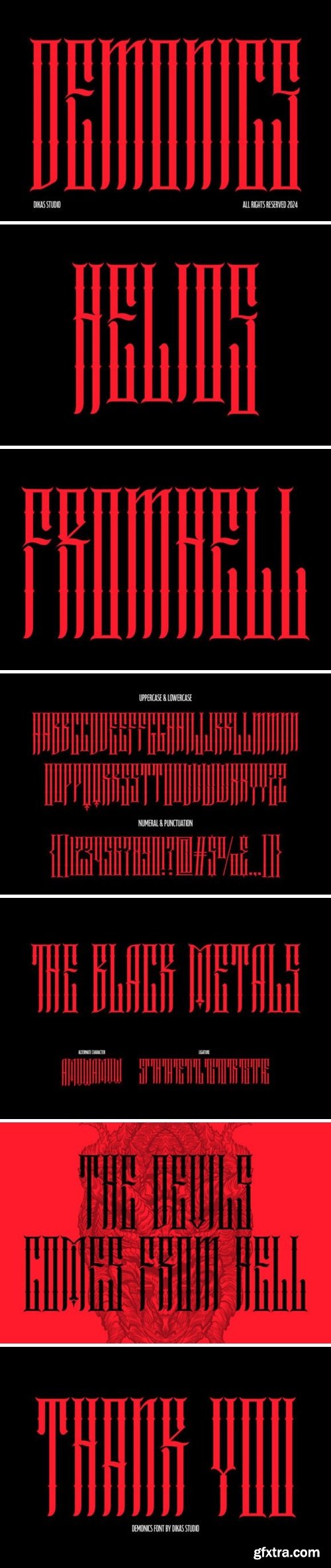 Demonics Font