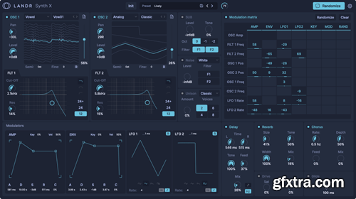 LANDR Synth X v1.0.38