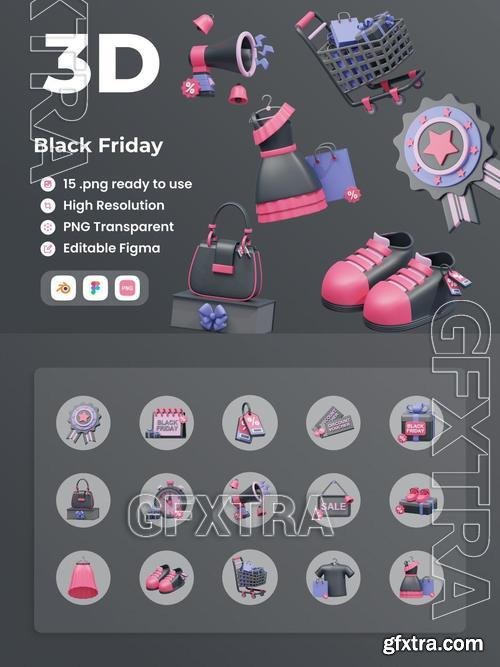 Black Friday 2 - 3D Illustratation 4HG2YD5 Black Friday 2 - 3D Illustratation 4HG2YD5