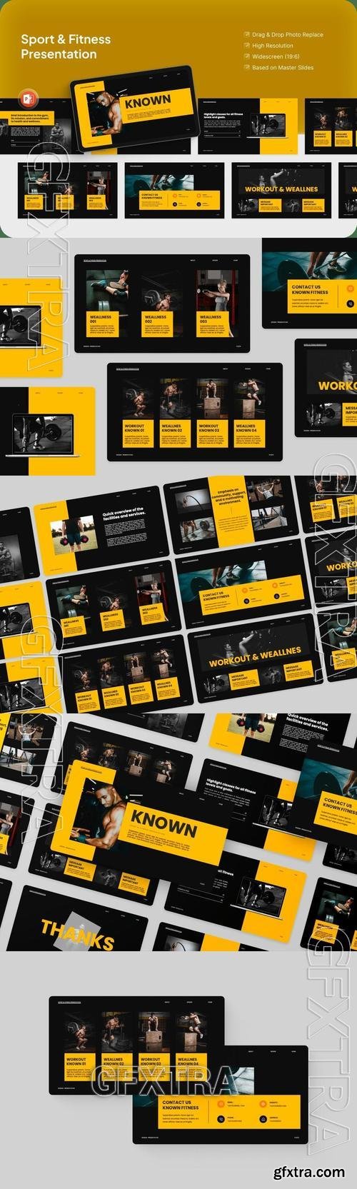 Known - Sport & Fitness PowerPoint Presentation TSZWGMT