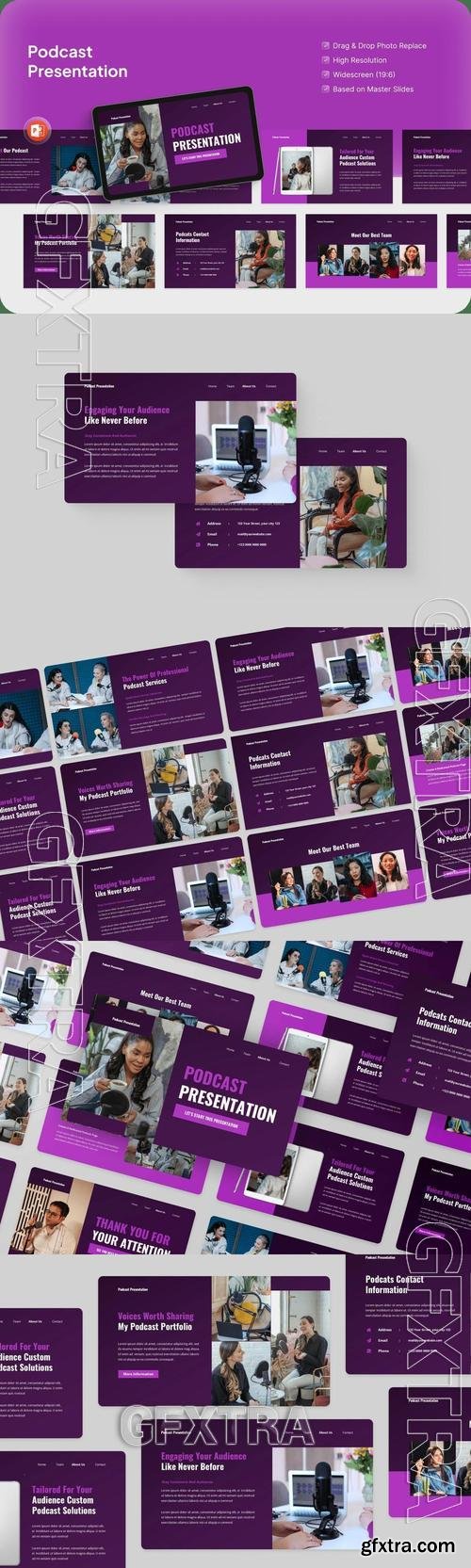 Podcast Presentation Powerpoint Q7DQALY Podcast Presentation Powerpoint Q7DQALY