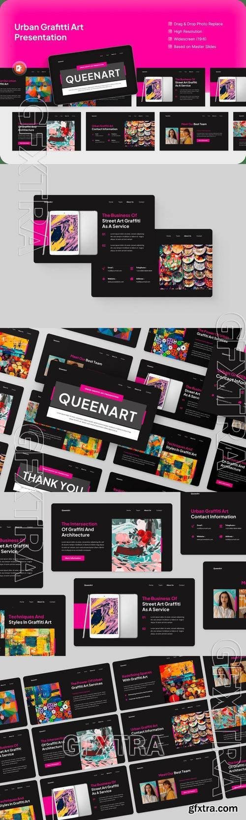 Urban Grafitti Art Presentation Powerpoint XE4S587 Urban Grafitti Art Presentation Powerpoint XE4S587