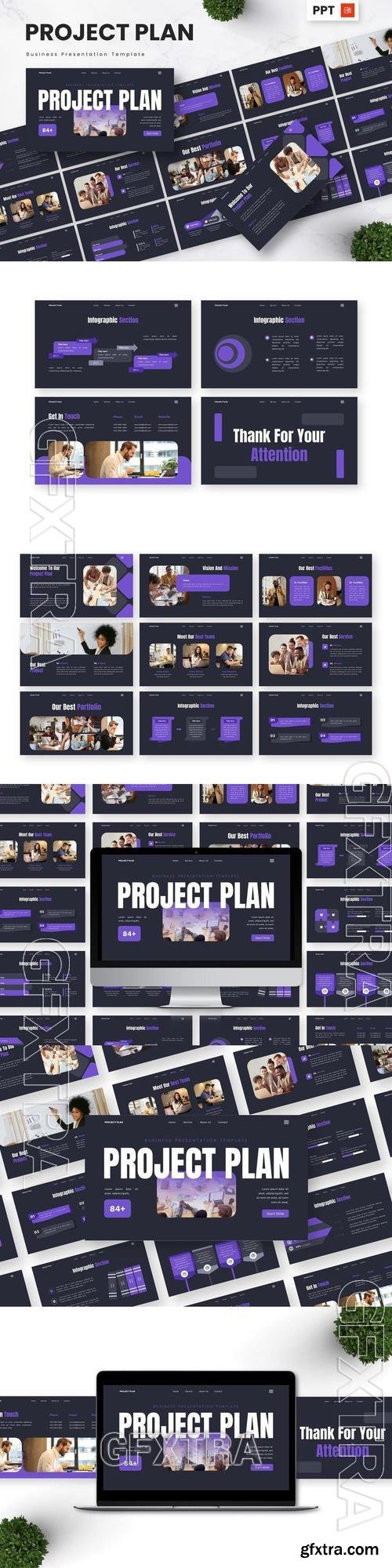 Project Plan - Business Powerpoint Templates S9GB79S Project Plan - Business Powerpoint Templates S9GB79S