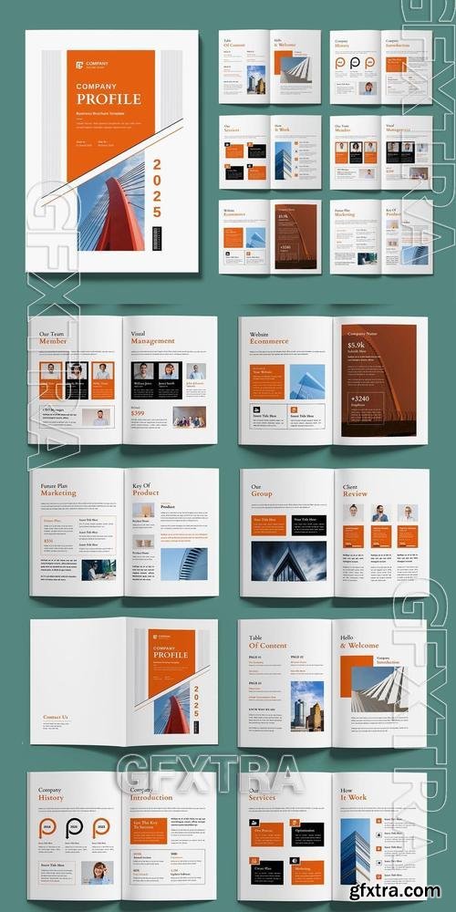 Company Profile Template Layout 5VGRQJF Company Profile Template Layout 5VGRQJF